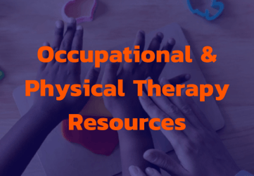 Occupational & Physical Therapy Resources