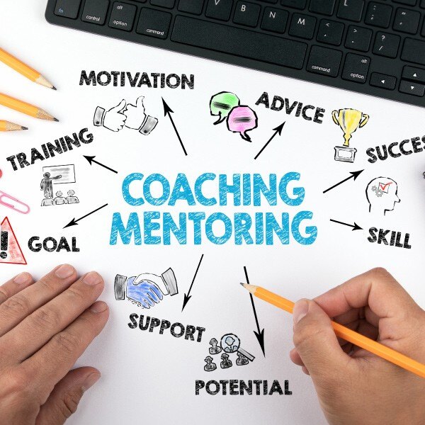 information graphic coaching mentorship motivation success training support